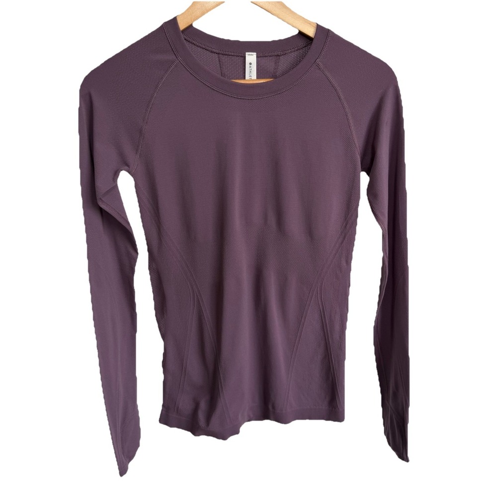 Athleta Momentum Seamless Long sleeve Shirt  Performance Fitted Running XS